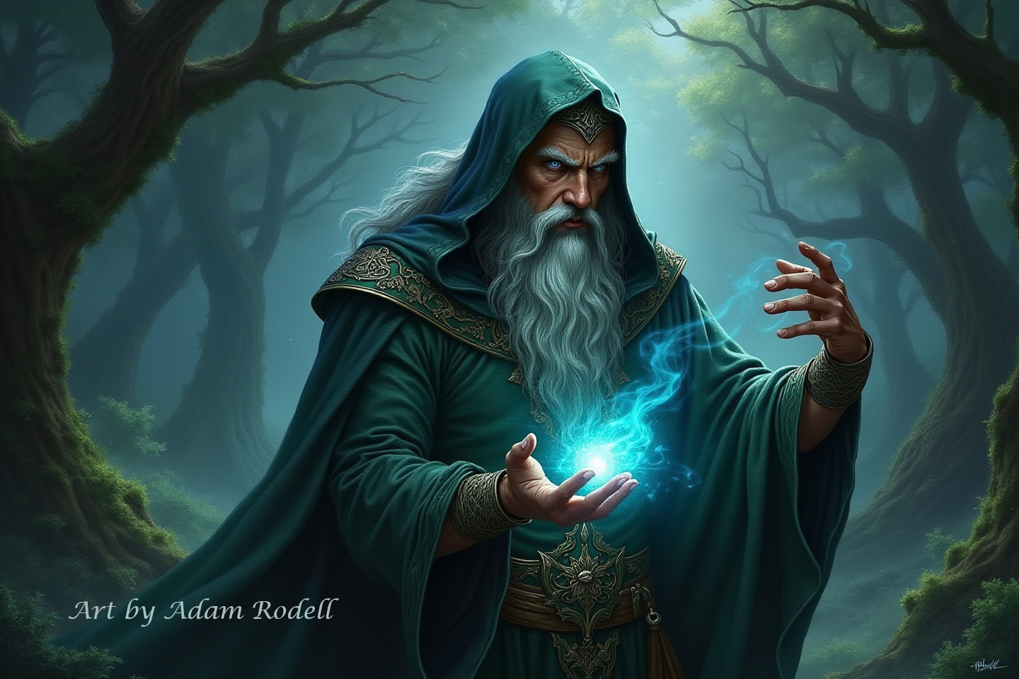 DARK FANTASY. Art by Adam Rodell