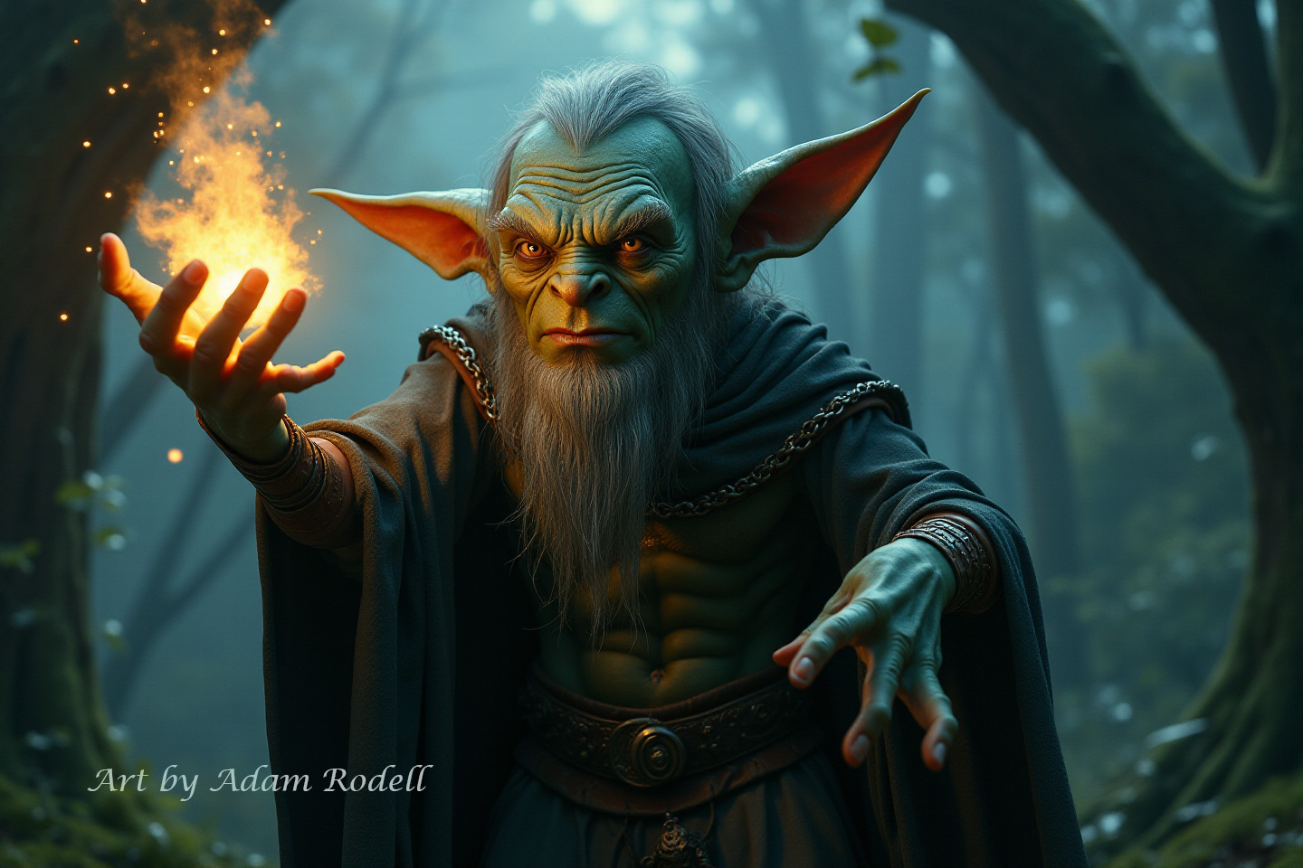 DARK FANTASY. Art by Adam Rodell