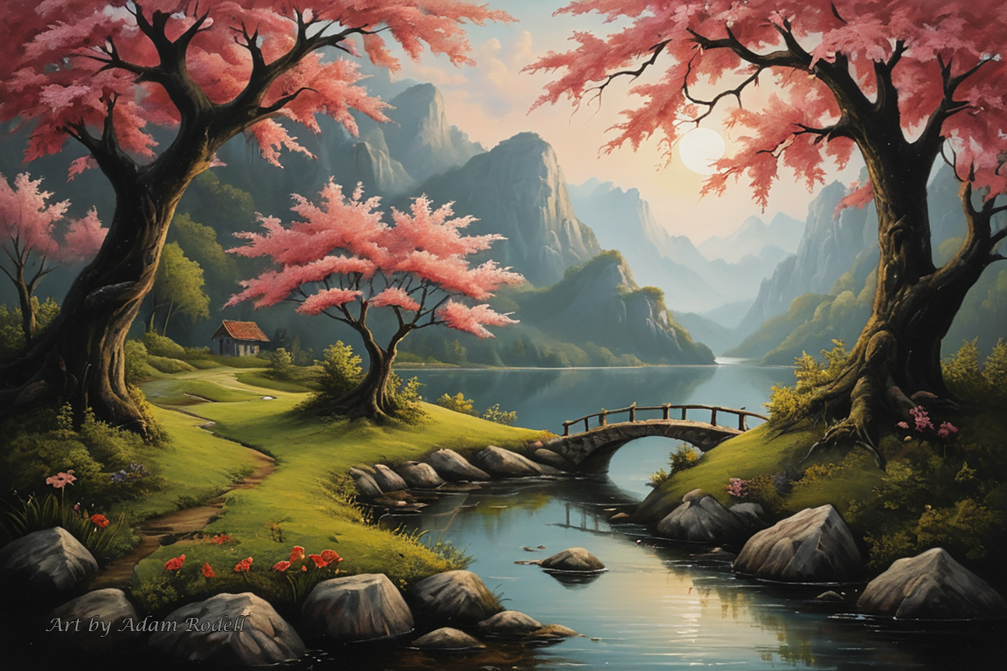 BEAUTIFUL NATURE. Art by Adam Rodell