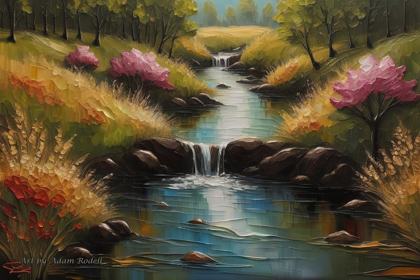 BEAUTIFUL NATURE. Art by Adam Rodell