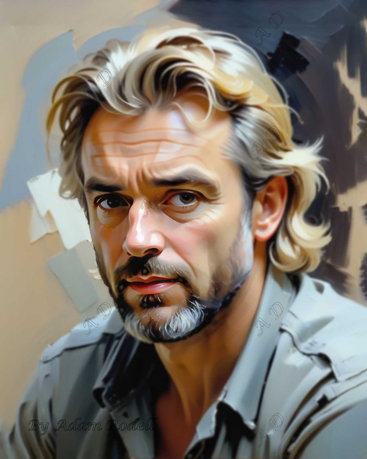 OIL PAINTINGS. Art by Adam Rodell