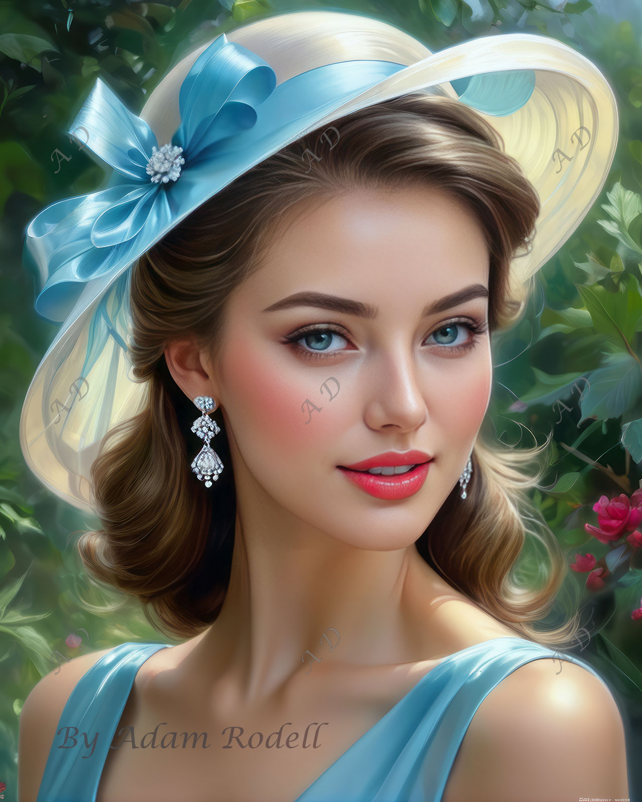 FANCY HATS. Art by Adam Rodell
