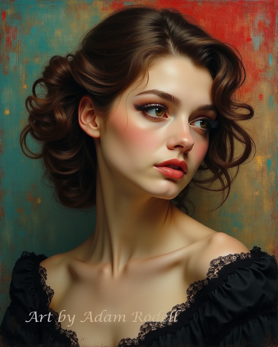 PORTRAITS WOMEN. Art by Adam Rodell
