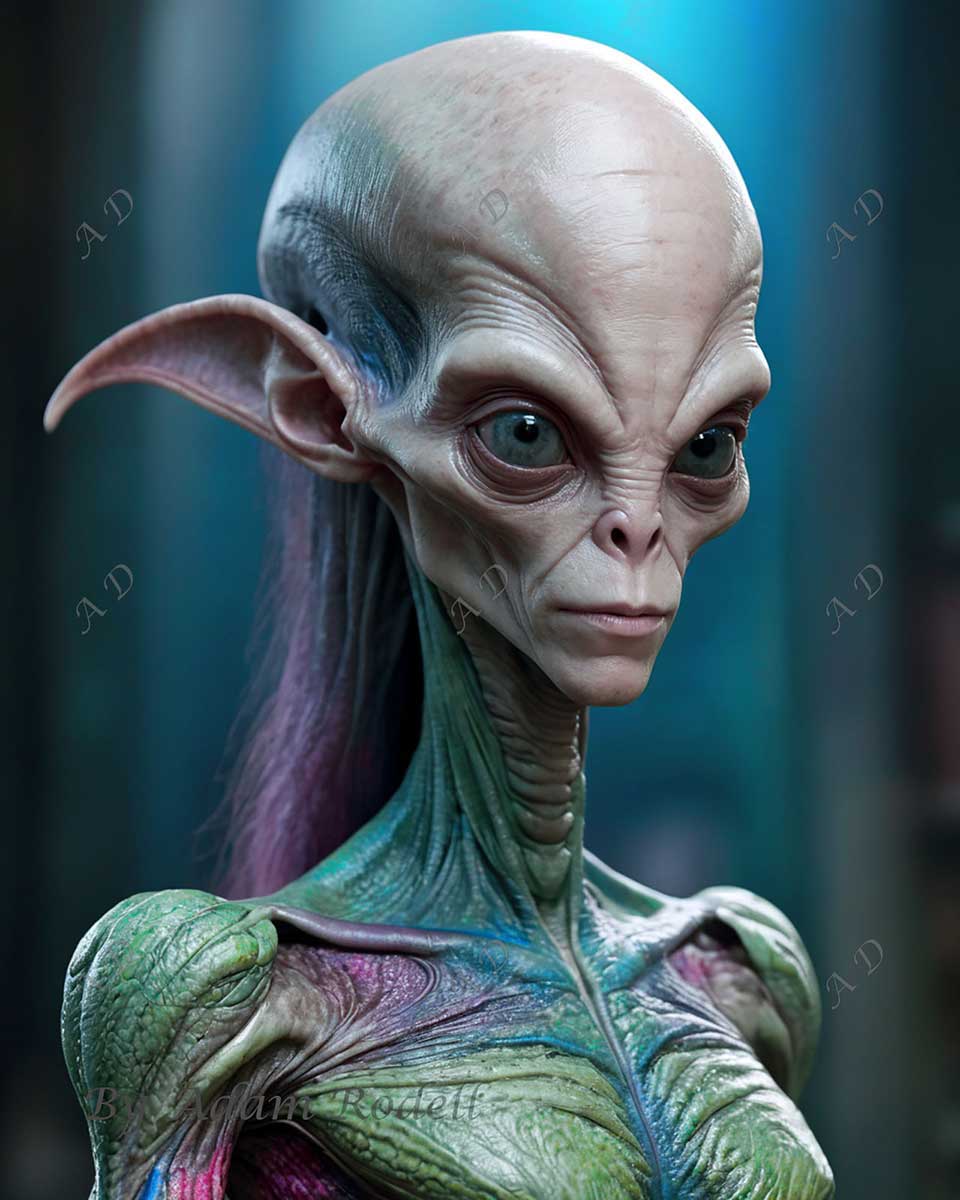 ALIEN NATION. Art by Adam Rodell