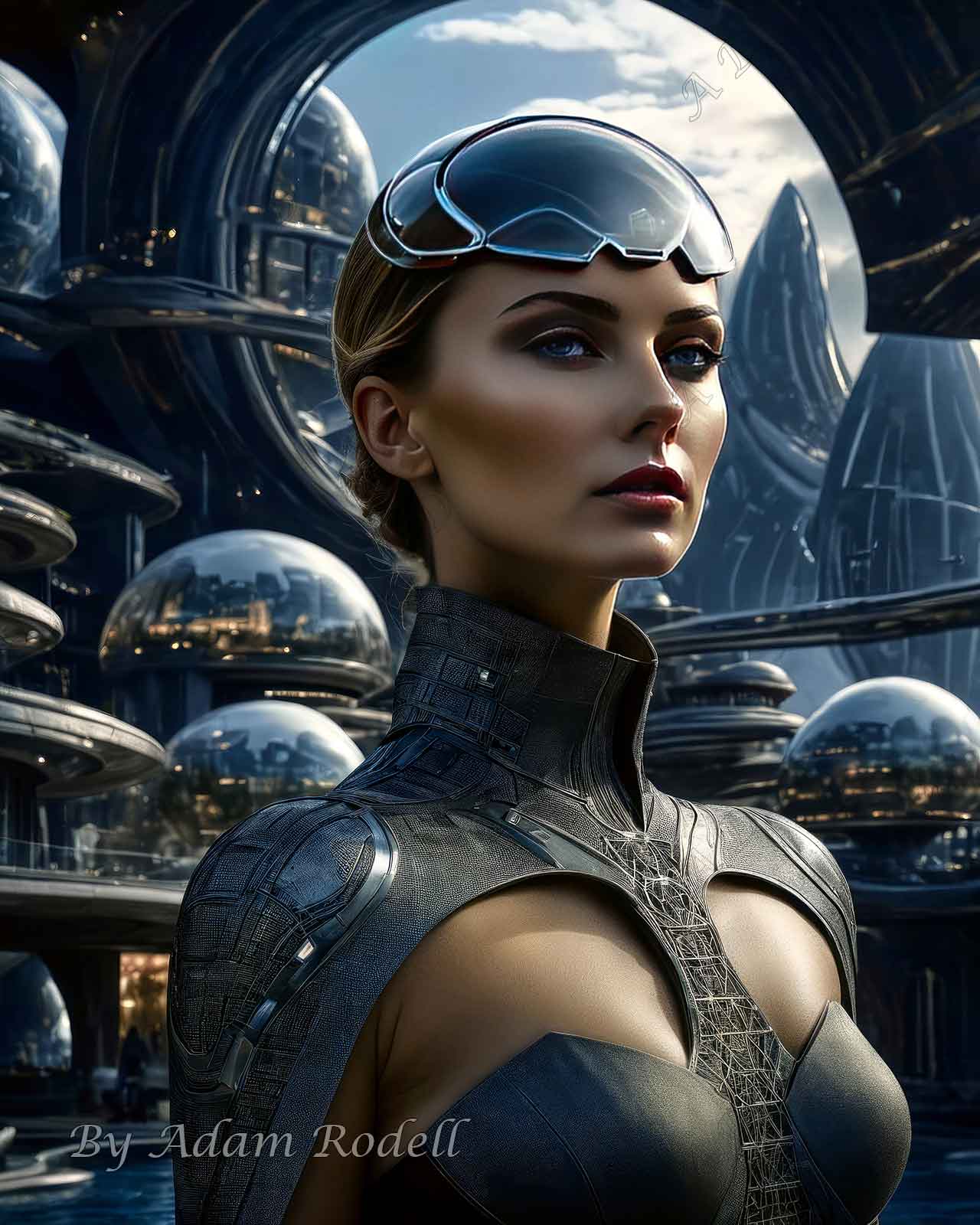 Sci-Fi PEOPLE and CREATURES. Art by Adam Rodell