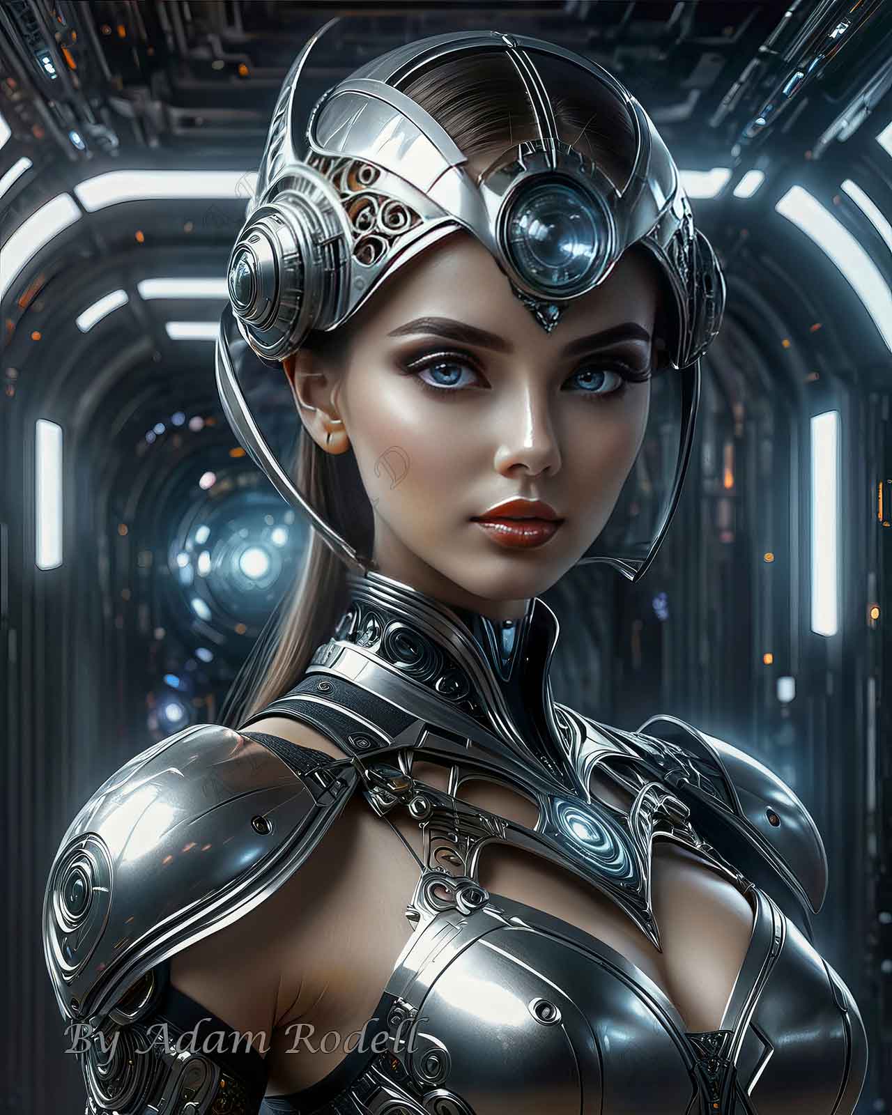 Sci-Fi PEOPLE and CREATURES. Art by Adam Rodell