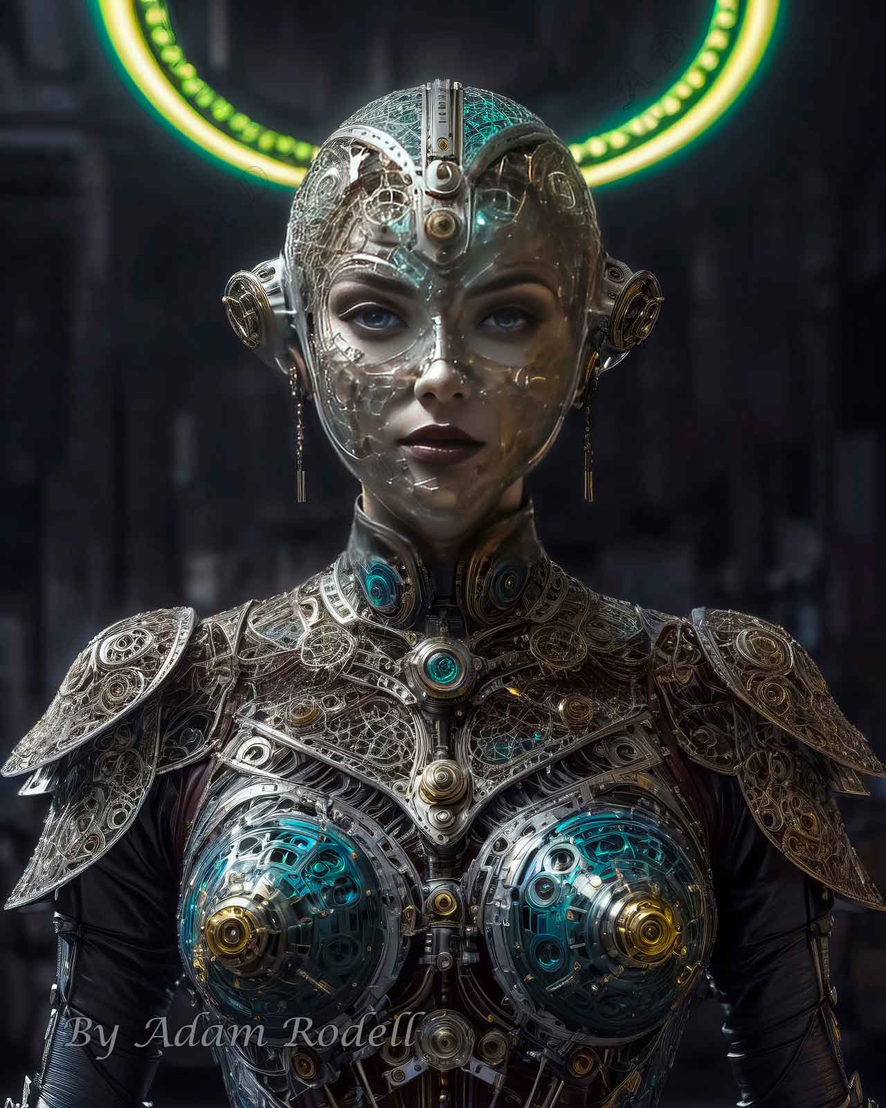 Sci-Fi PEOPLE and CREATURES. Art by Adam Rodell