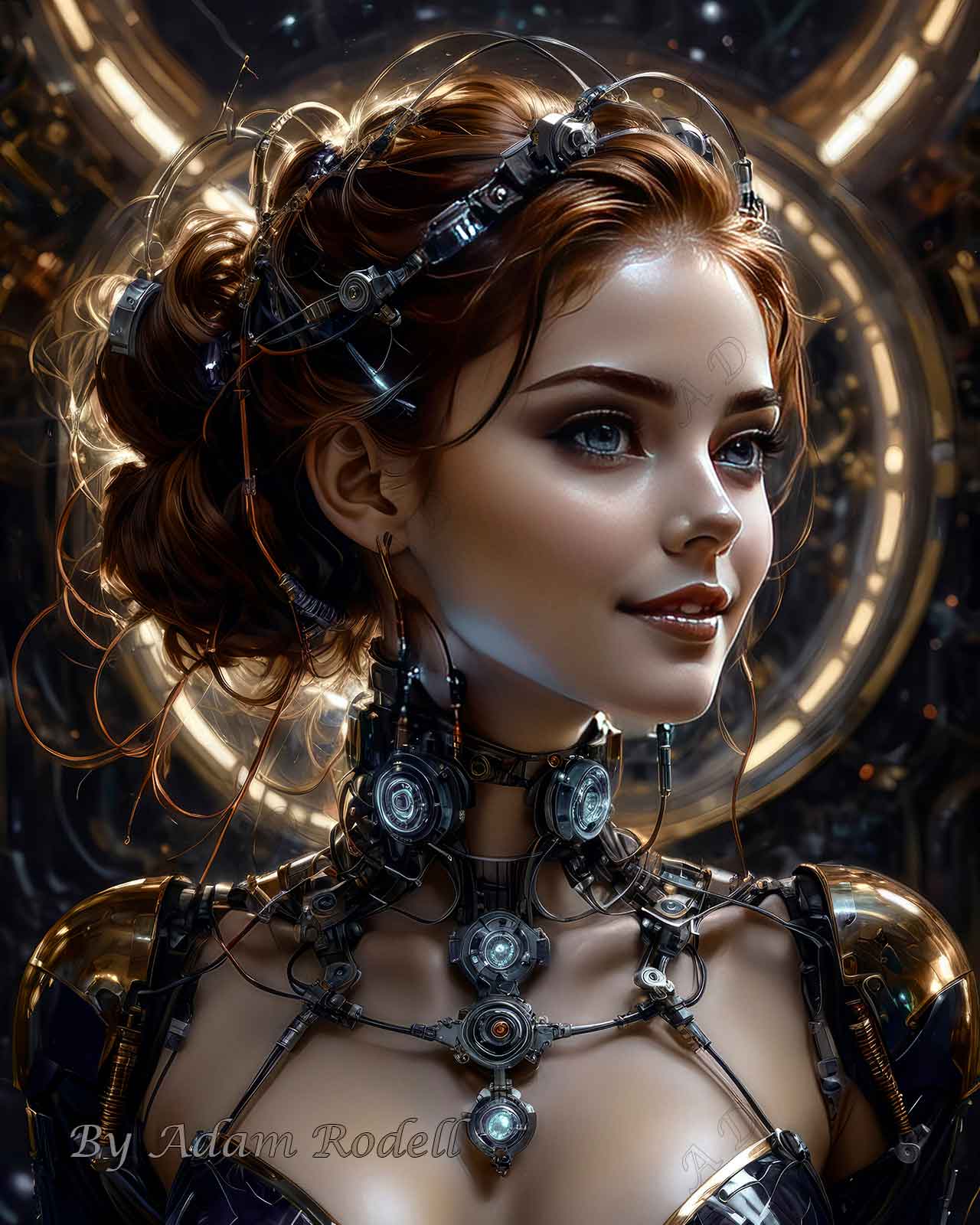 Sci-Fi PEOPLE and CREATURES. Art by Adam Rodell