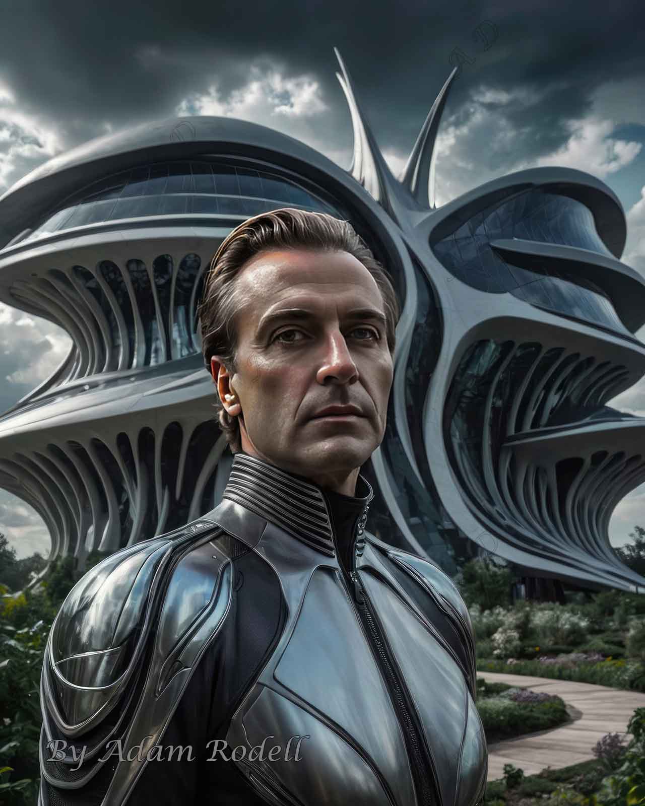 Sci-Fi PEOPLE and CREATURES. Art by Adam Rodell