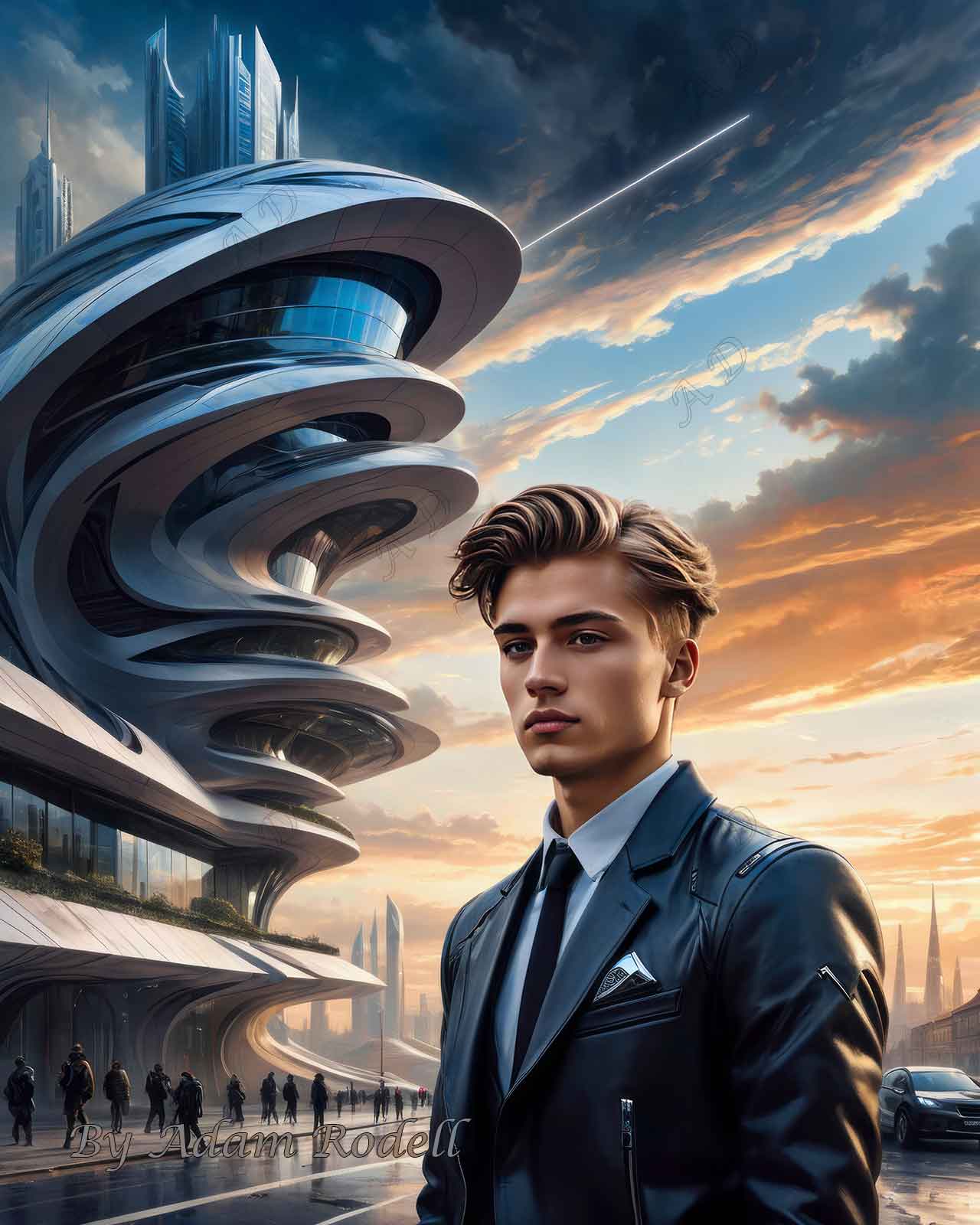 Sci-Fi PEOPLE and CREATURES. Art by Adam Rodell