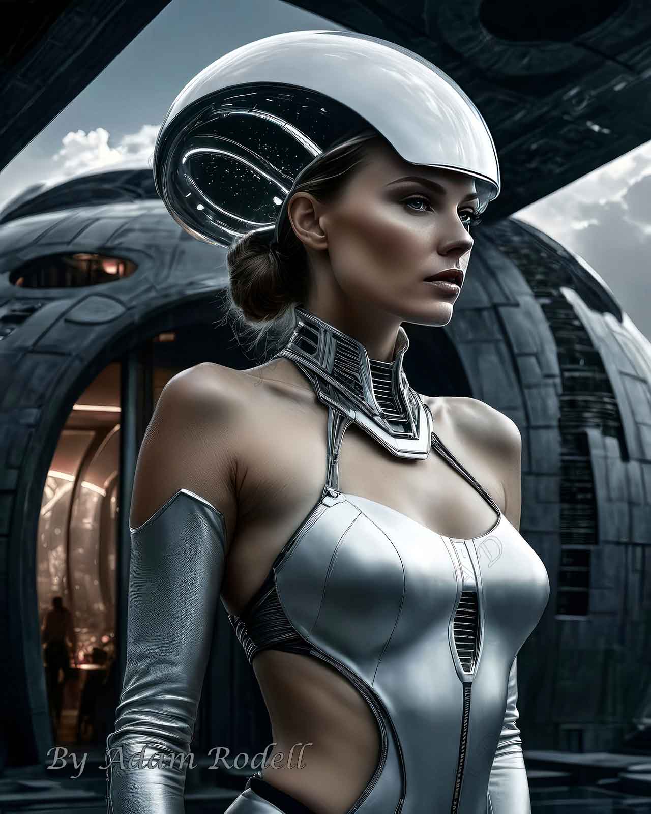 Sci-Fi PEOPLE and CREATURES. Art by Adam Rodell