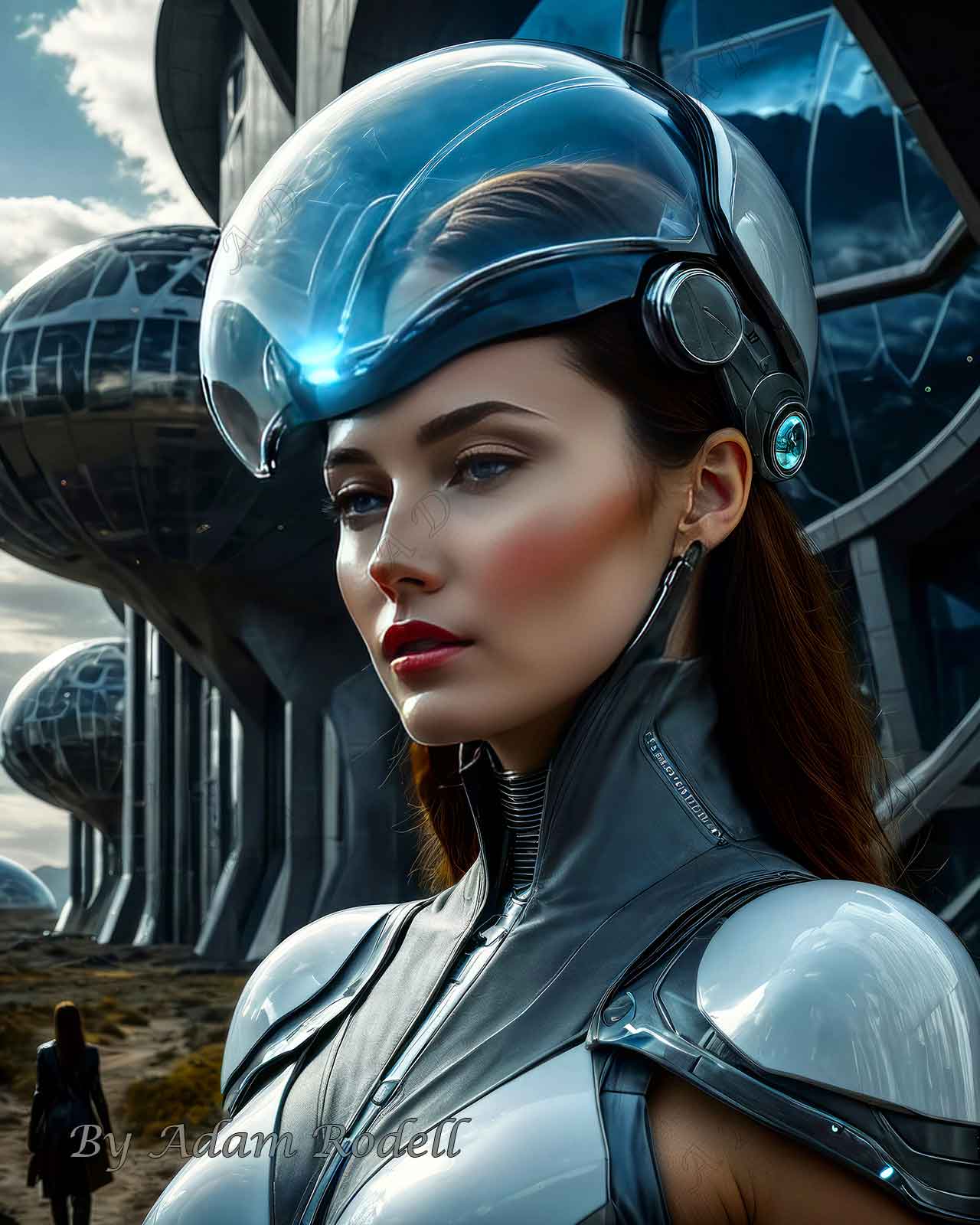 Sci-Fi PEOPLE and CREATURES. Art by Adam Rodell