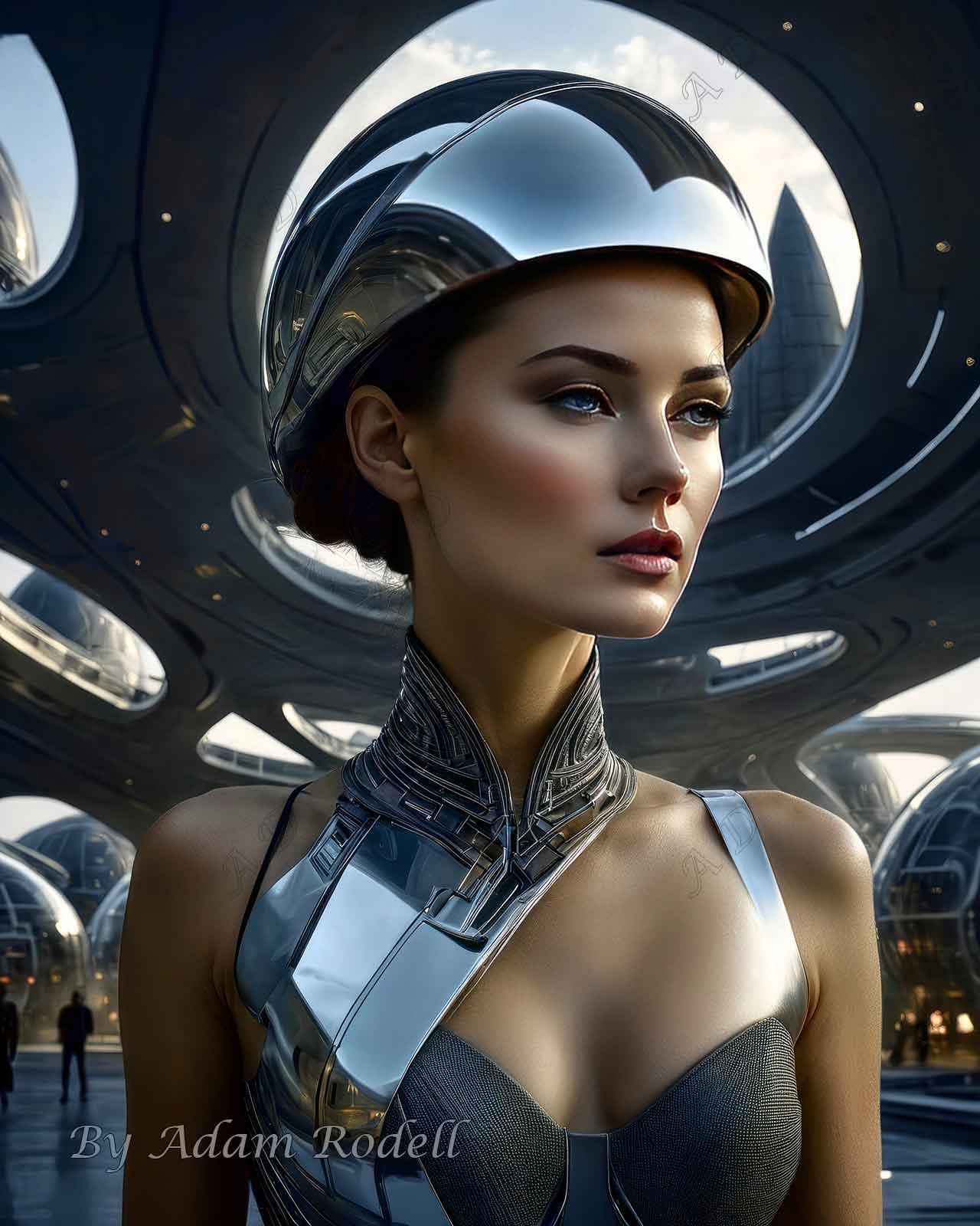 Sci-Fi PEOPLE and CREATURES. Art by Adam Rodell