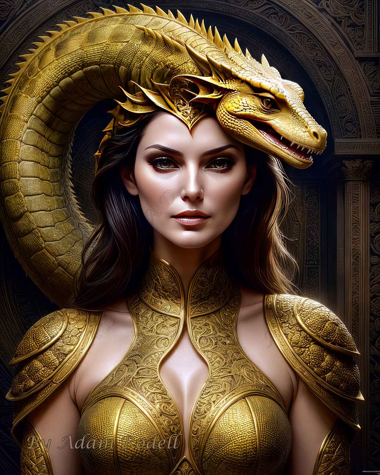 Sci-Fi PEOPLE and CREATURES. Art by Adam Rodell