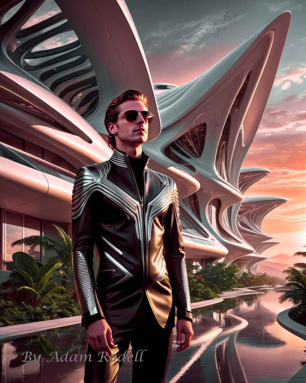 Sci-Fi PEOPLE and CREATURES. Art by Adam Rodell