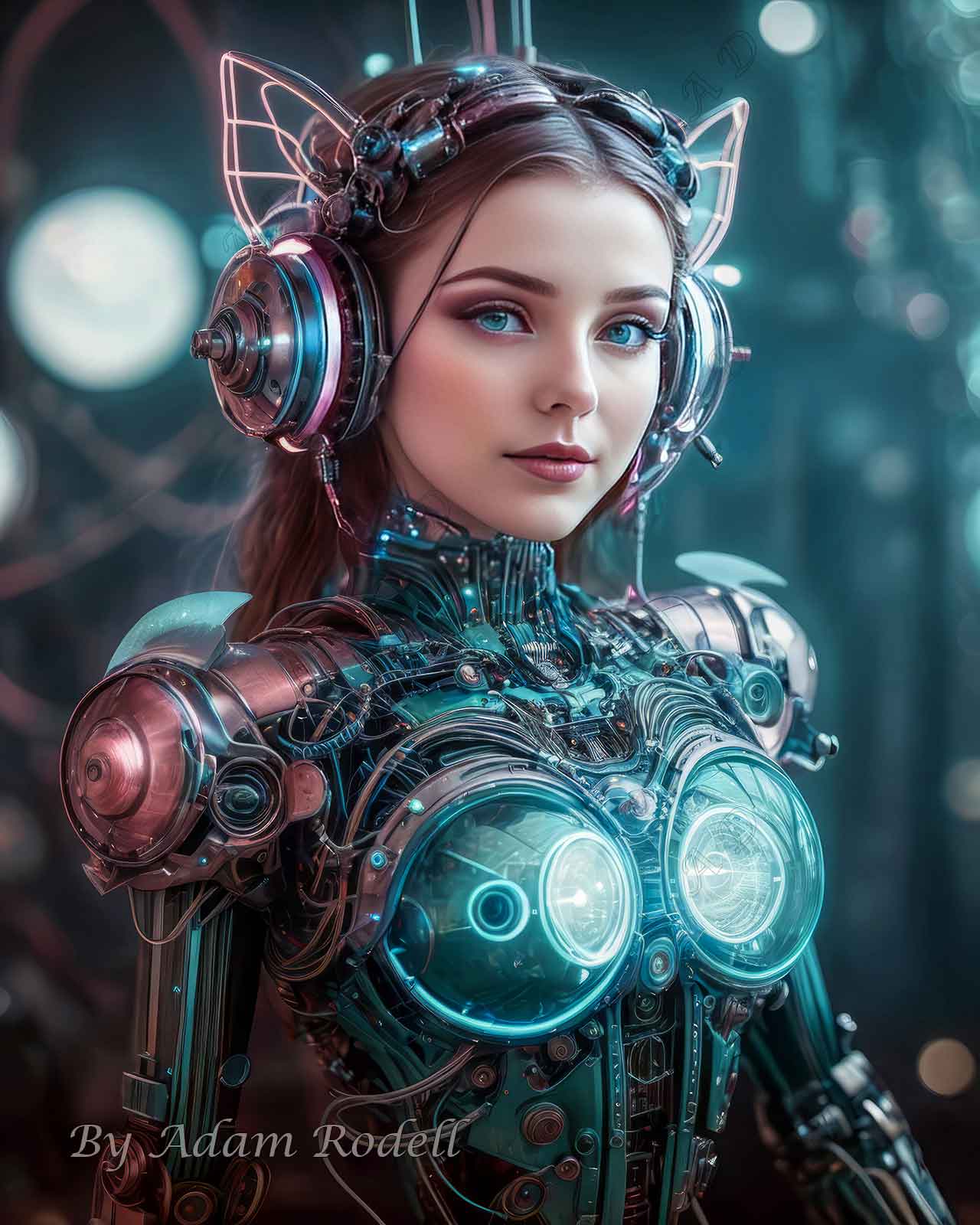 Sci-Fi PEOPLE and CREATURES. Art by Adam Rodell