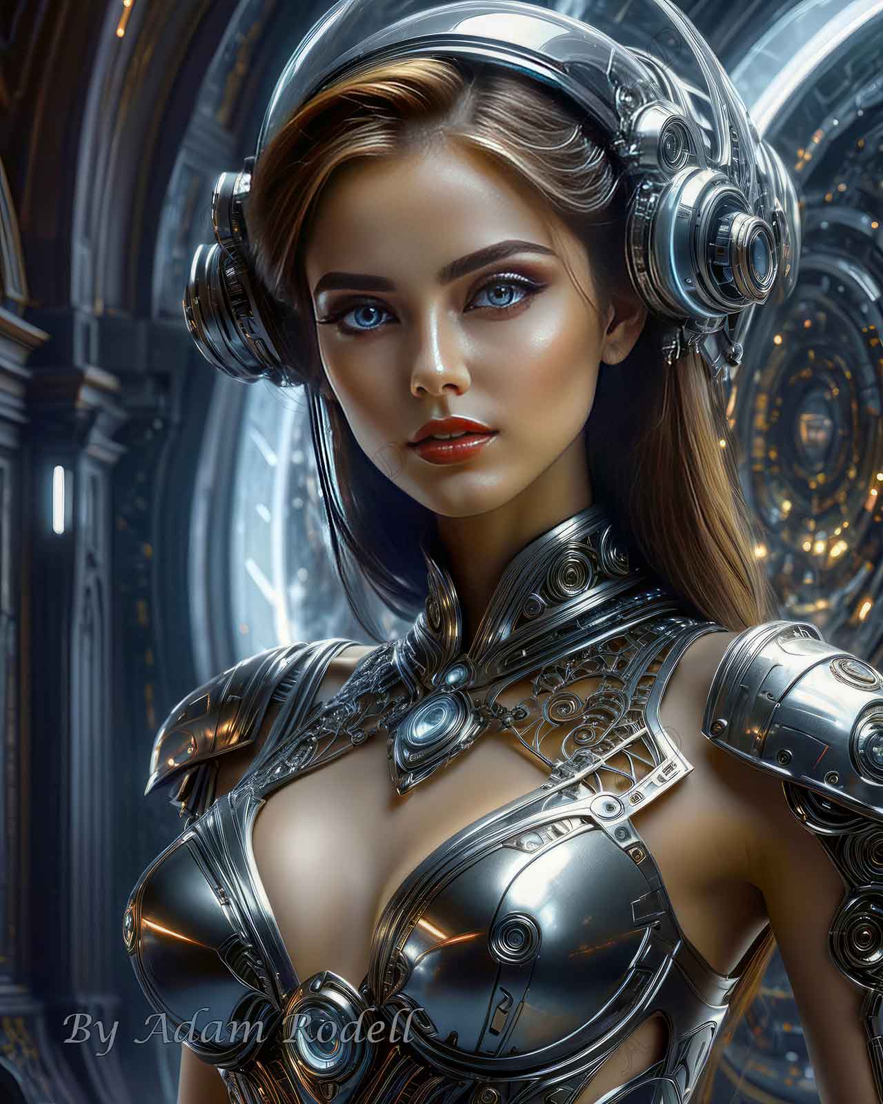 Sci-Fi PEOPLE and CREATURES. Art by Adam Rodell