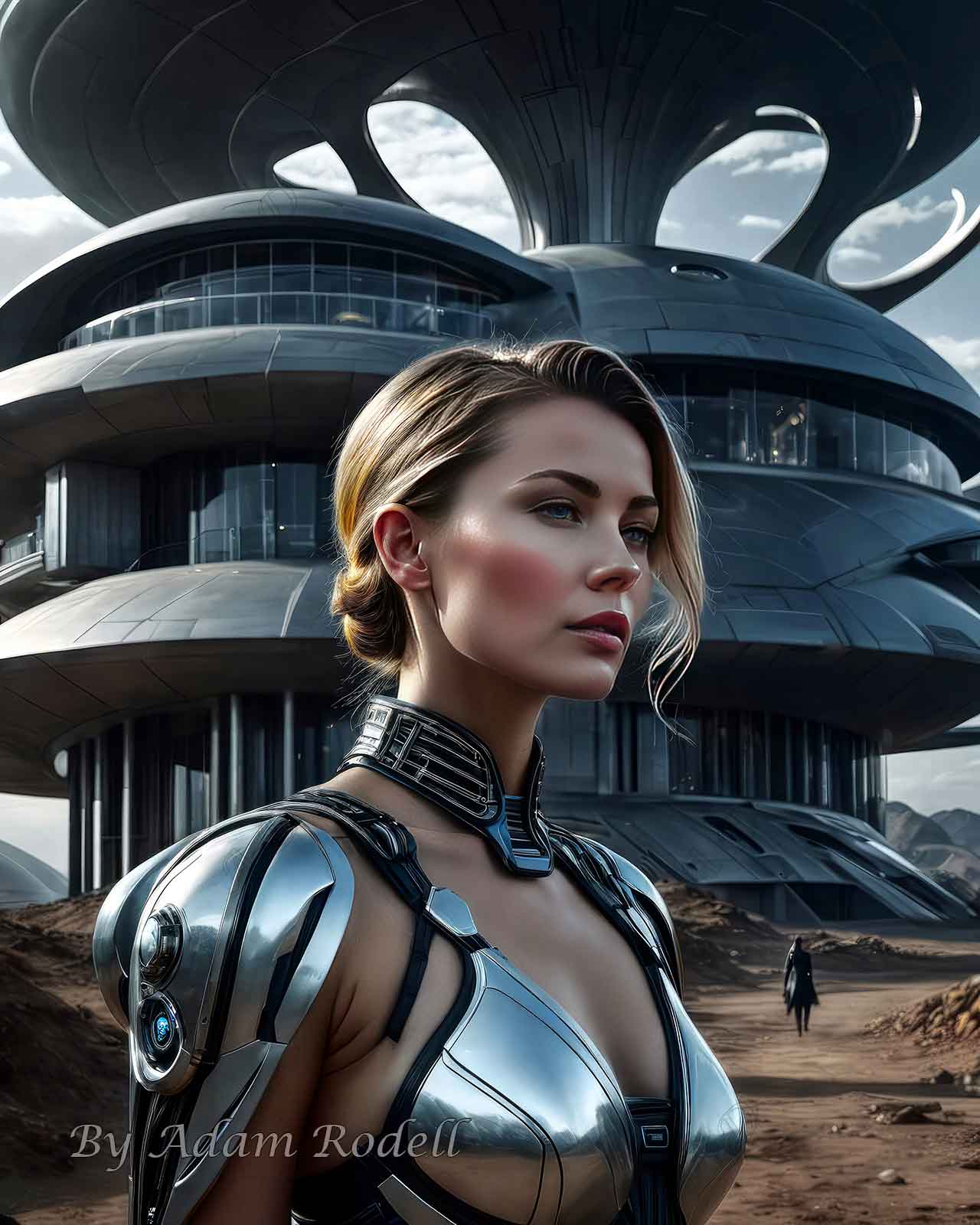 Sci-Fi PEOPLE and CREATURES. Art by Adam Rodell