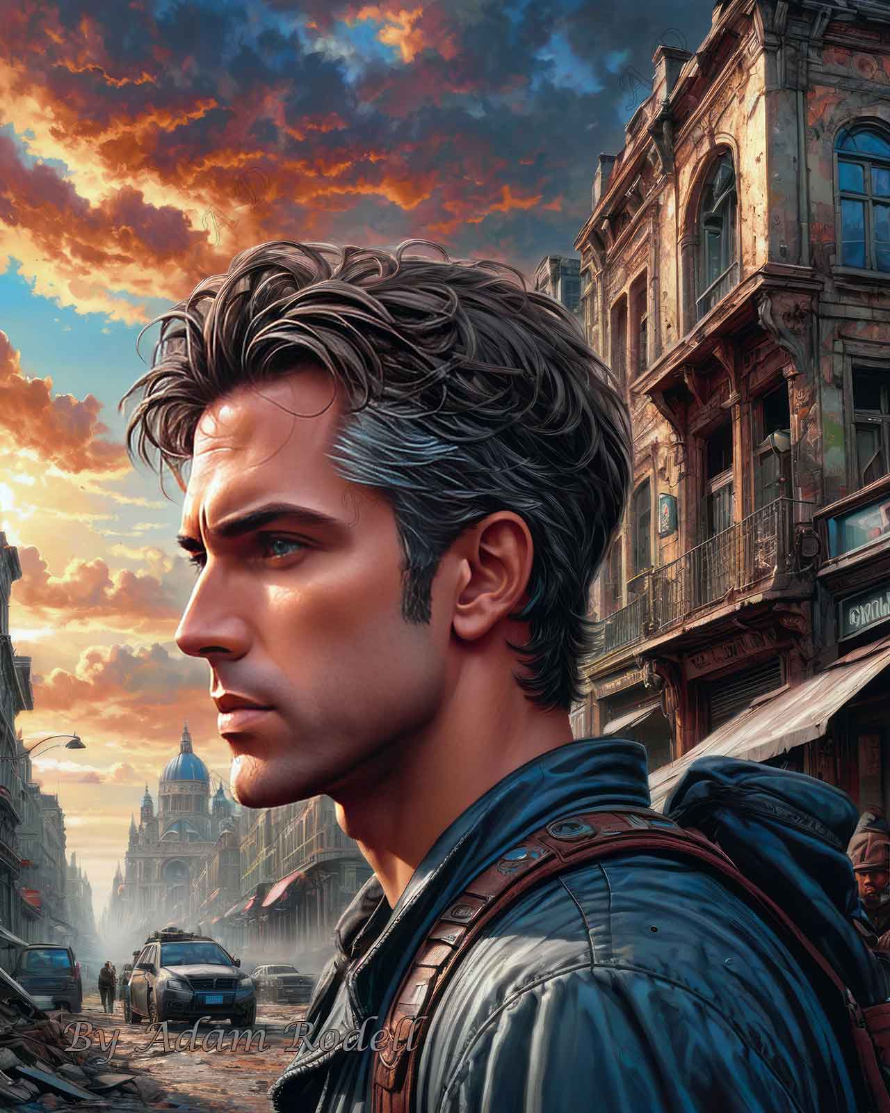 Sci-Fi PEOPLE and CREATURES. Art by Adam Rodell