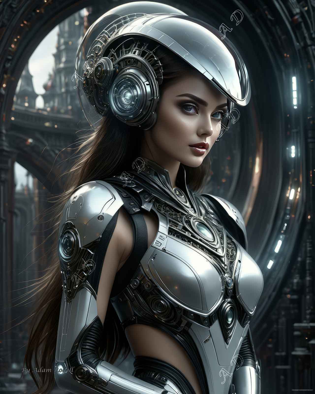 Sci-Fi PEOPLE and CREATURES. Art by Adam Rodell
