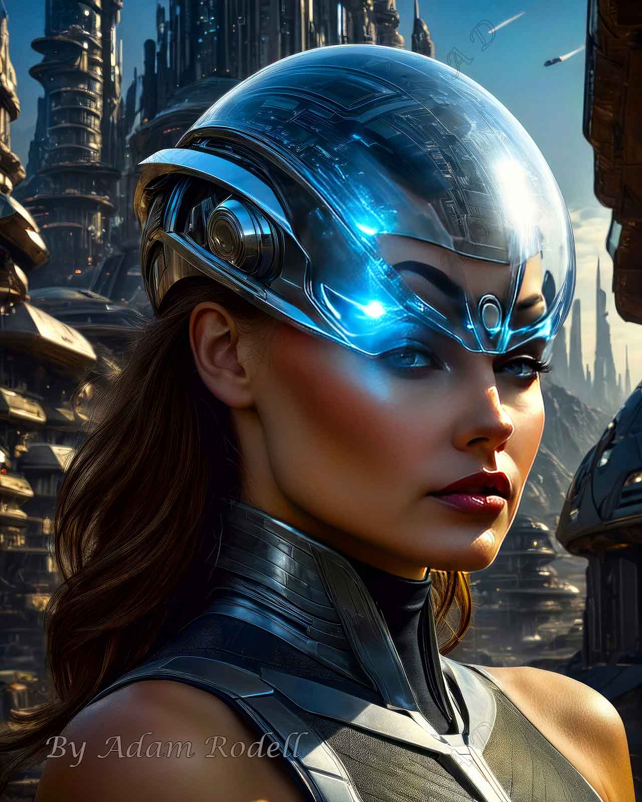 Sci-Fi PEOPLE and CREATURES. Art by Adam Rodell